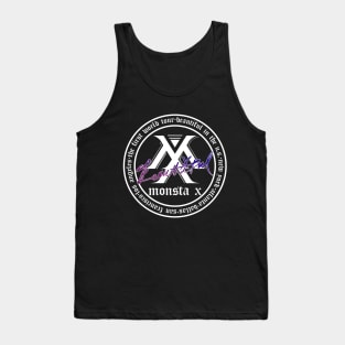 MONSTA X Beautiful World Tour US Stops Logo Tank Top